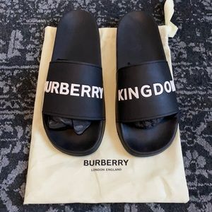 Burberry slides